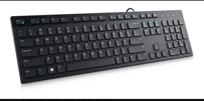 Teclado Dell com fio - KB216 - NOVO - Preto
