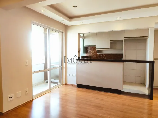 Apartamento SOL DA MANHÃ! Sacada com churrasqueira 2 Dormitórios e sala estendida com 1 su