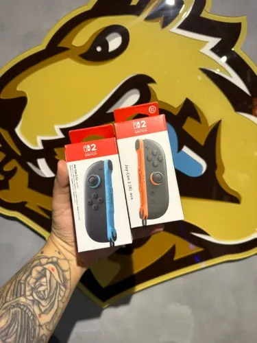 Joycon original Nintendo Switch 2 - Novo Lacrado - Somos Loja - Temos Garantia