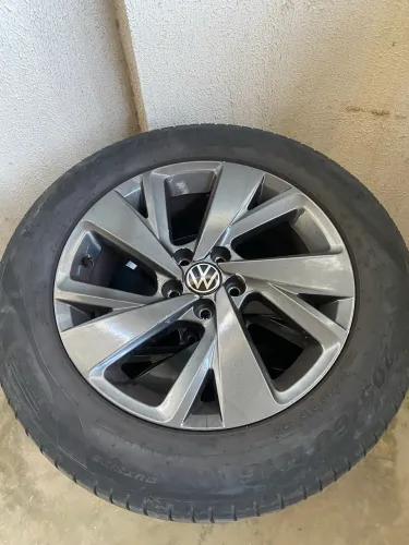 Rodas 16 Originais VW Nivus, Tera, T-Cross e Virtus 5x100 Extra