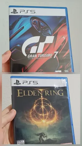 Combo Jogos Elden Ring + Gran Turismo 7 PS5