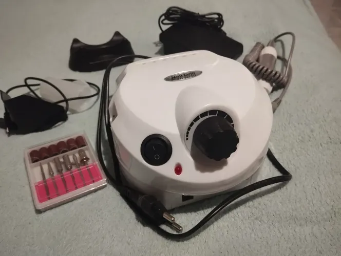 Motor Porquinho Nail Drill Profissional 45.000 RPM 65W Completo