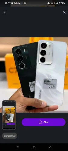C71 256gb com NFC completo