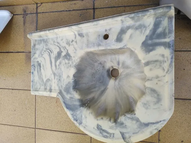 Lavatório de fibra