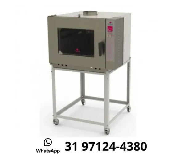 Forno Turbo 5 Esteiras a Gás Progas