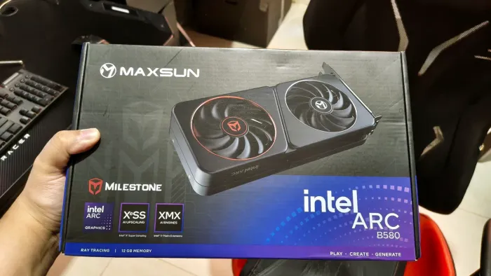 PLACA DE VÍDEO INTEL ARC B580 12GB GDDR6
