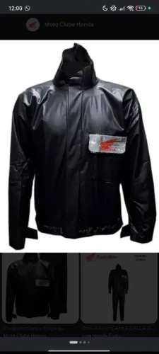 Capa de PVC Honda original