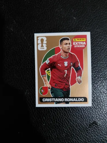Figurinha legend bronze Cristiano Ronaldo 
