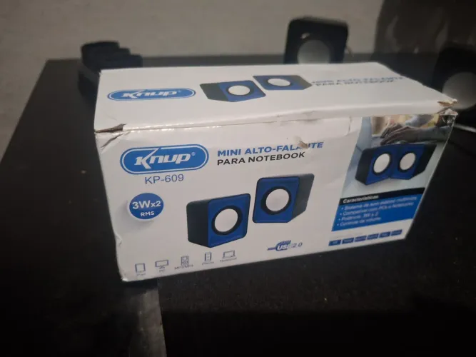 Mini Caixas de Som USB para PC e Notebook