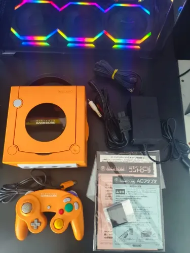Nintendo GameCube Laranja Japonês