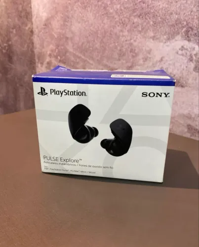 fones de ouvido sem fio Sony PULSE Explore, PlayStation 5.