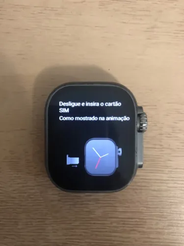 Relógio smartwatch ultra I.A
