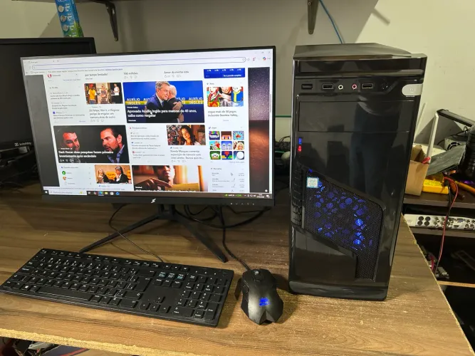 Computador i5 oitava geração para empresas ou edição loja com garantia