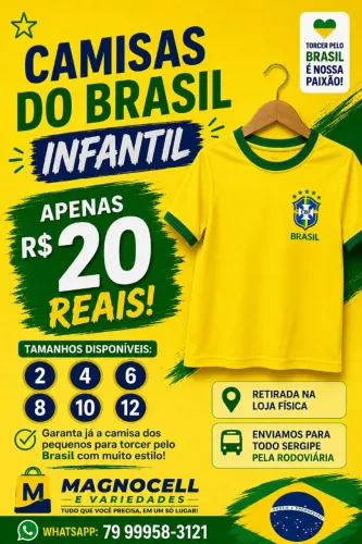 Camisa do brasil