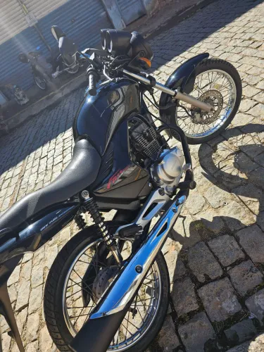 Título do Anúncio: Honda CG 150 Fan ESDi 2013 Preta - Apenas 82 mil km originais!