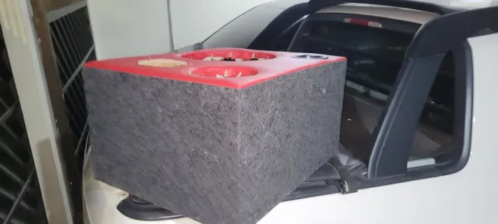 Caixa de som, para autofalantes 12 polegadas