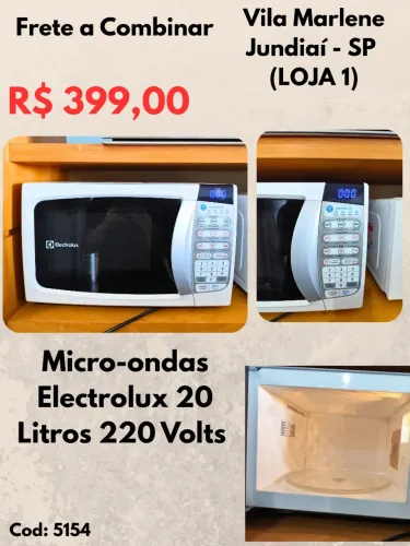 Micro-ondas Electrolux 20 Litros 220 Volts 