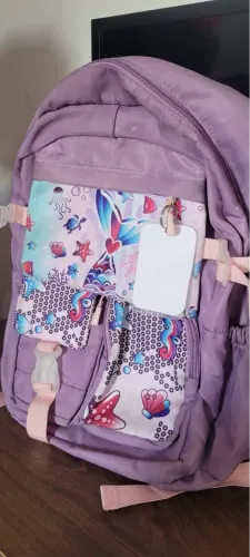 Mochila com lancheira