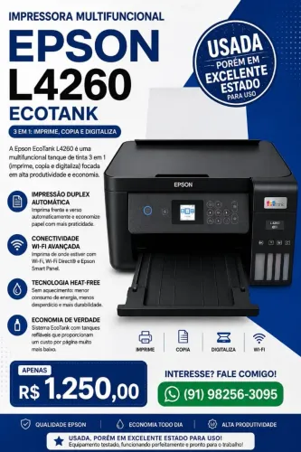 IMPRESSORA MULTIFUNCIONAL L4260 EPSON