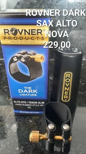 Abracadeira Rovner Dark Sax alto NOVA