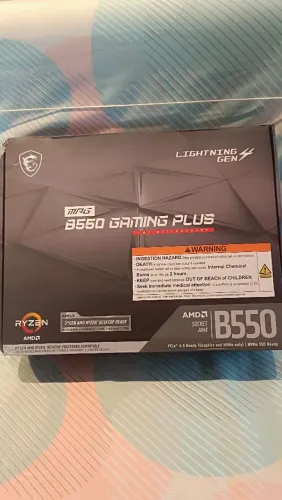 PLACA MAE MSI MPG B550 GAMING PLUS - NOVA NUNCA USADA