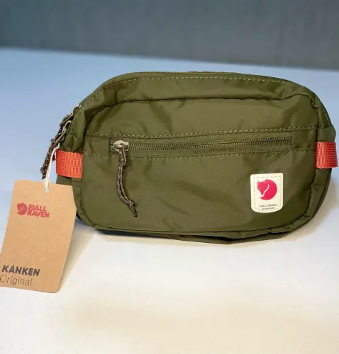 Pochete fjallraven kanken verde militar