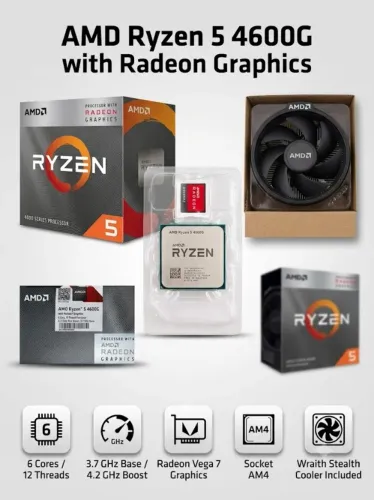 Processador AMD Ryzen 5 4600G