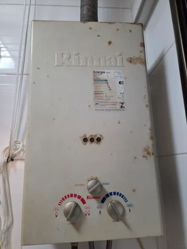 Aquecedor de água a gás GN - Rinai