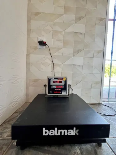 Balança Balmak Bk40 50kg Bateria com Inmetro Cor Carbono