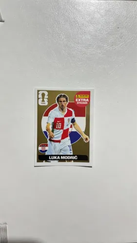 Figurinha legend Luka Modirc ouro 
