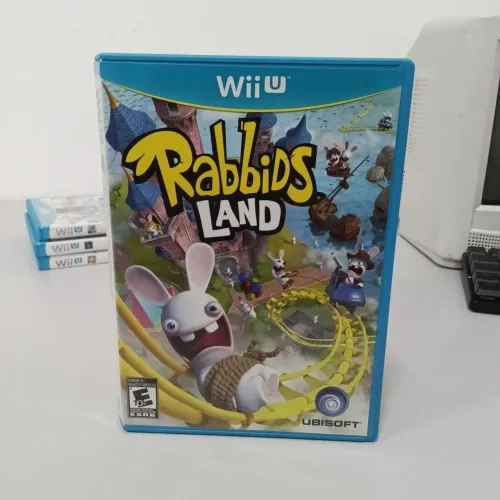 Vendo Jogo Rabbids Land Nintendo Wii U Original Semi novo