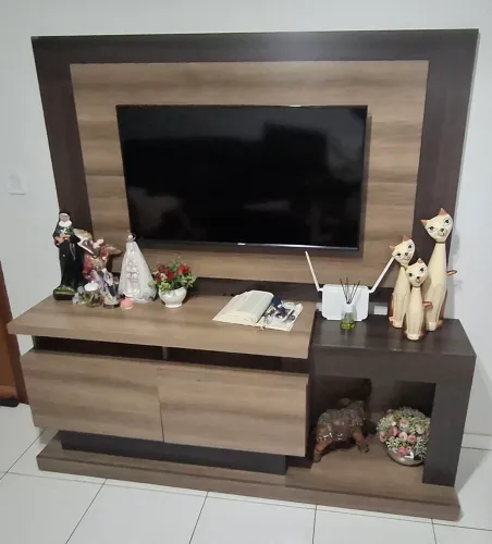 Painel com rack