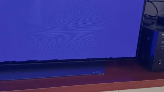 Smart Tv LG CX 55 OLED para retirada de peças