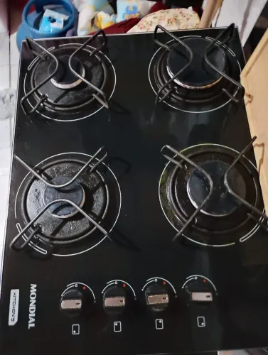 Fogão cooktop 4 bocas