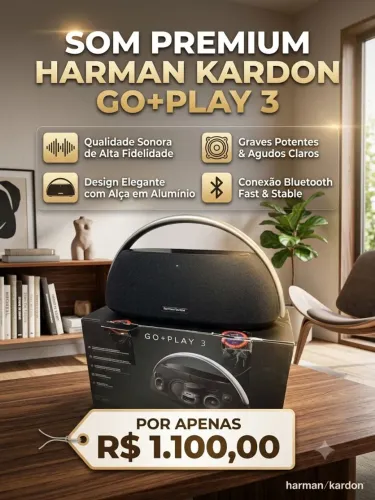 Caixa de som Bluetooth Harman Kardon 