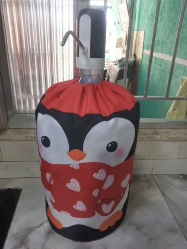Garrafão + capa + bomba( favor ler descrição)