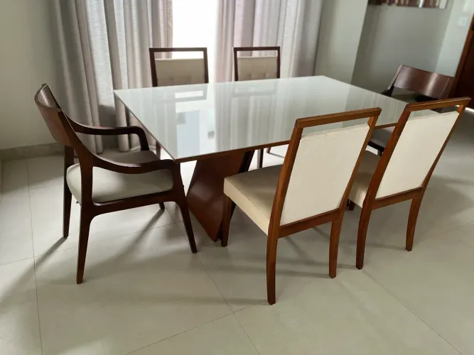 Mesa Herval com 6 cadeiras