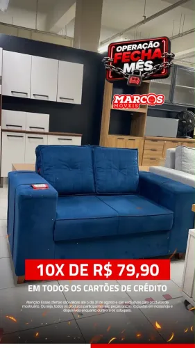 Sofá de 2 lugares 