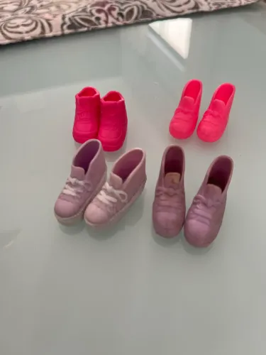 Lote tênis Barbie pe grande