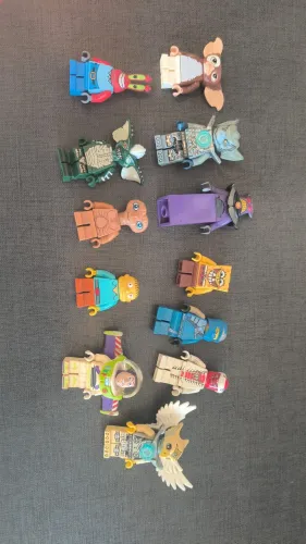 Lote mini figuras lego variadas 