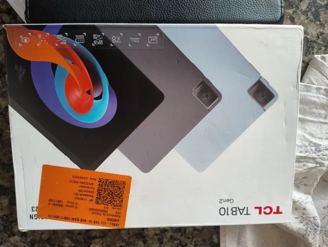 Tablet TCL gen2 tela funciona bom bem