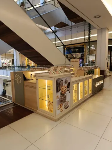 Quiosque completo para Shopping - pronto para uso