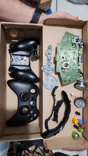 Controle Xbox 360 retirada de peças