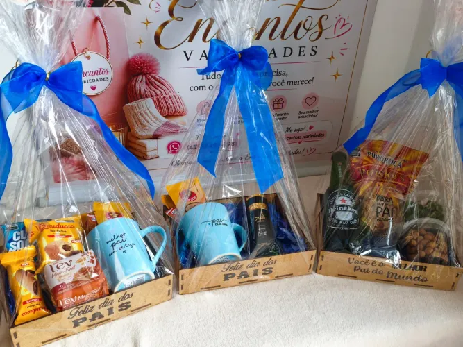 ? Cestas para Presente Personalizadas | Dia dos Pais e Datas Especiais