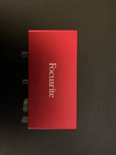 Placa de áudio Focusrite
