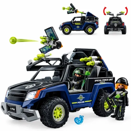Playmobil 4878 Robo Gang Truck Caminhão Original com 2 Personagens