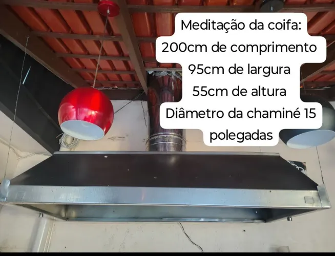 Coifa inox