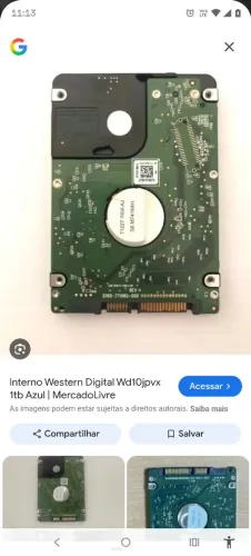 Venda Hd interno western digital 1tb