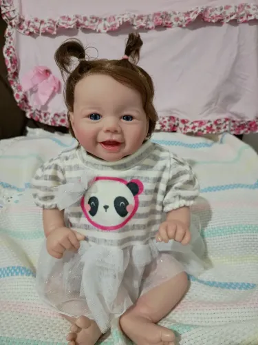Bebê reborn 50 cm importado novo