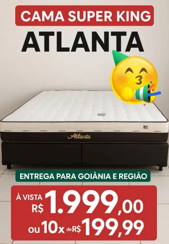 Colchão e base super king